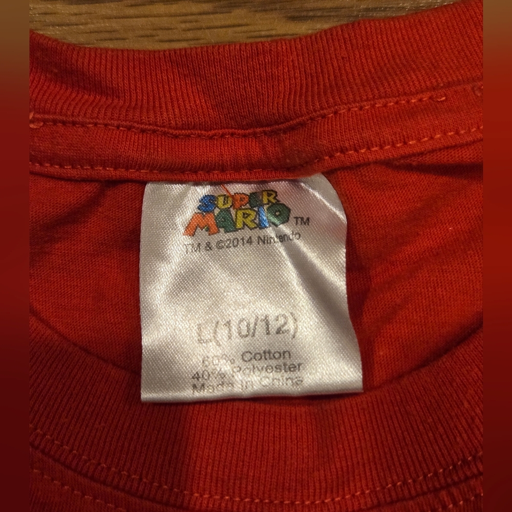 2 Kids Super Mario Shirts - Picture 7 of 7